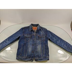 Levi's Women's Original Trucker Jacket Sweet Jane Denim‎ Jean Dark Wash Size S
